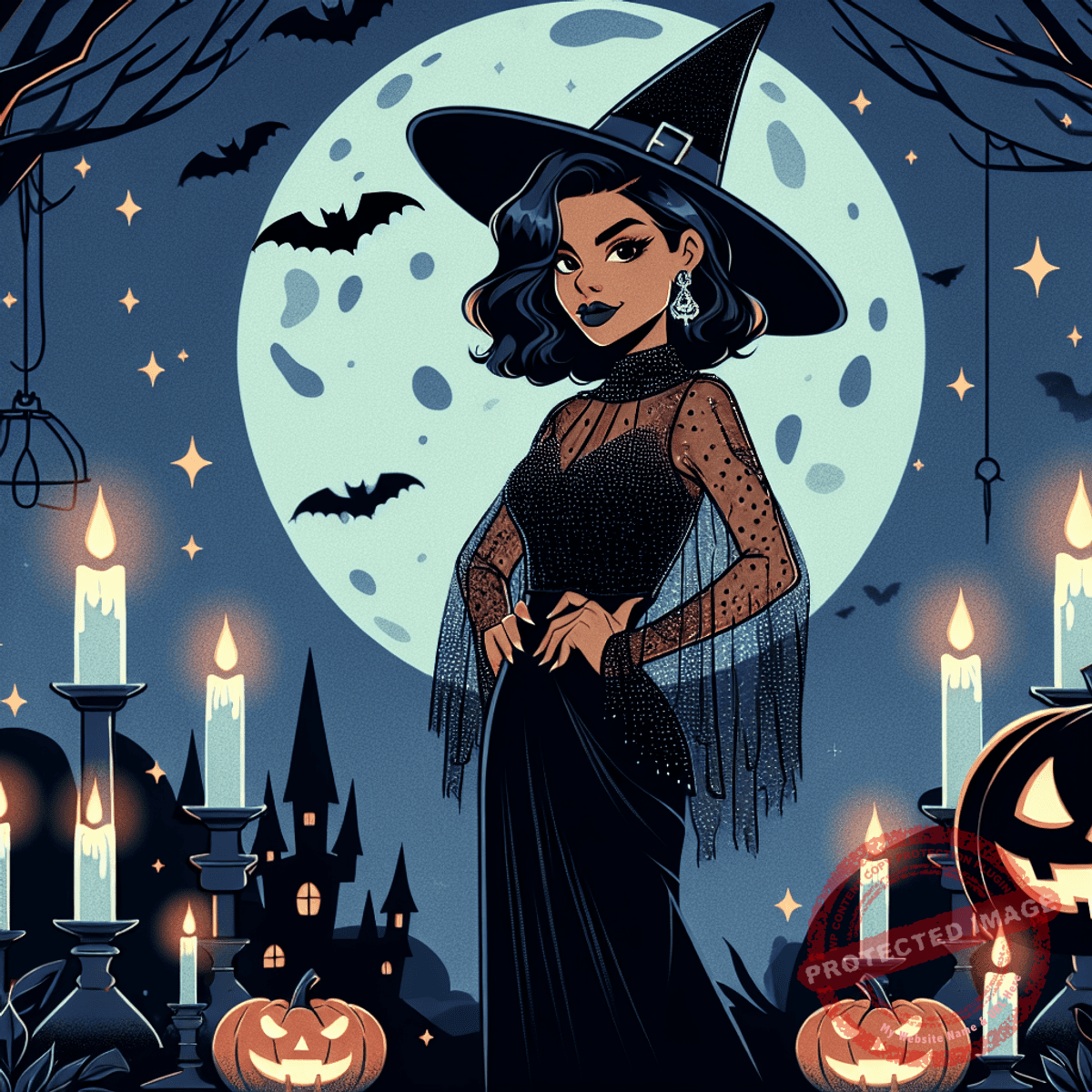 Spooky Boudoir: 7 Hauntingly Beautiful Photo Ideas for Halloween 1 witchy