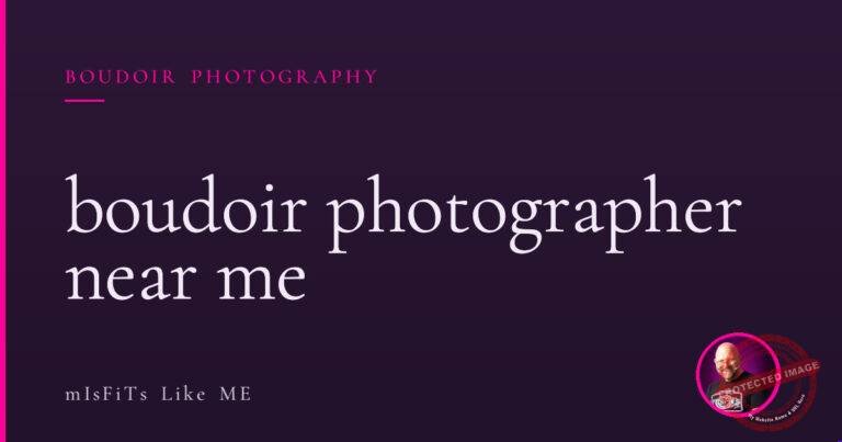 boudoir photographer near me